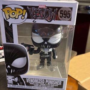 Funko Venomized Punisher Black and White Figure